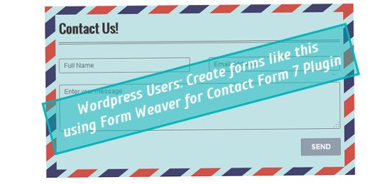 origodev's tweet photo. Create stylish forms with ContactForm7 #formweaver #contactform7 #wordpress #plugin https://t.co/drLhhXZL6U https://t.co/5juVivNTu9