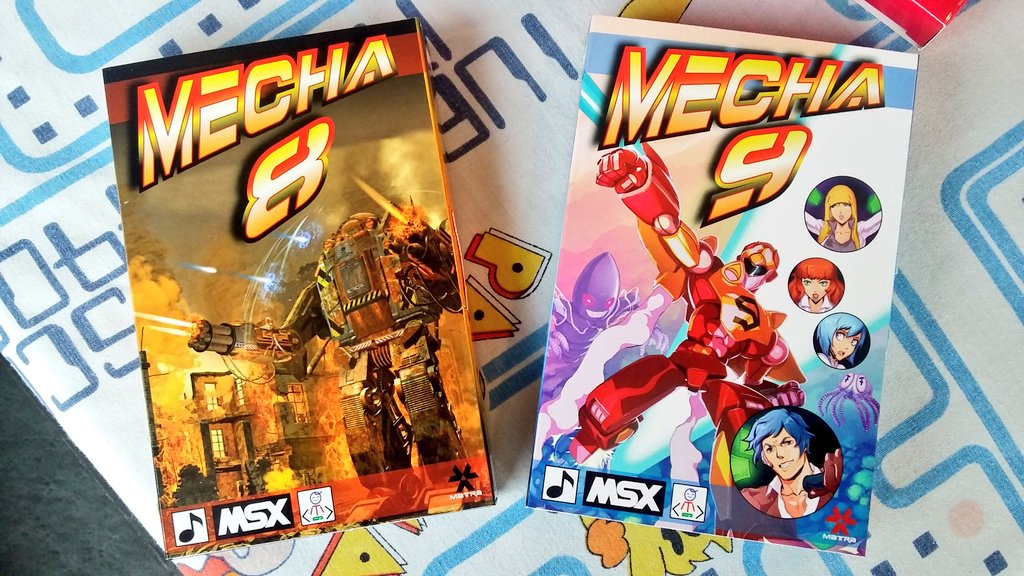 STARTMag's tweet photo. En la 48 #RUMSX de Barcelona tendreis la novedad de @nanochess #Mecha9 y a el mismo firmando sus juegos! https://t.co/72IoLbCnCd