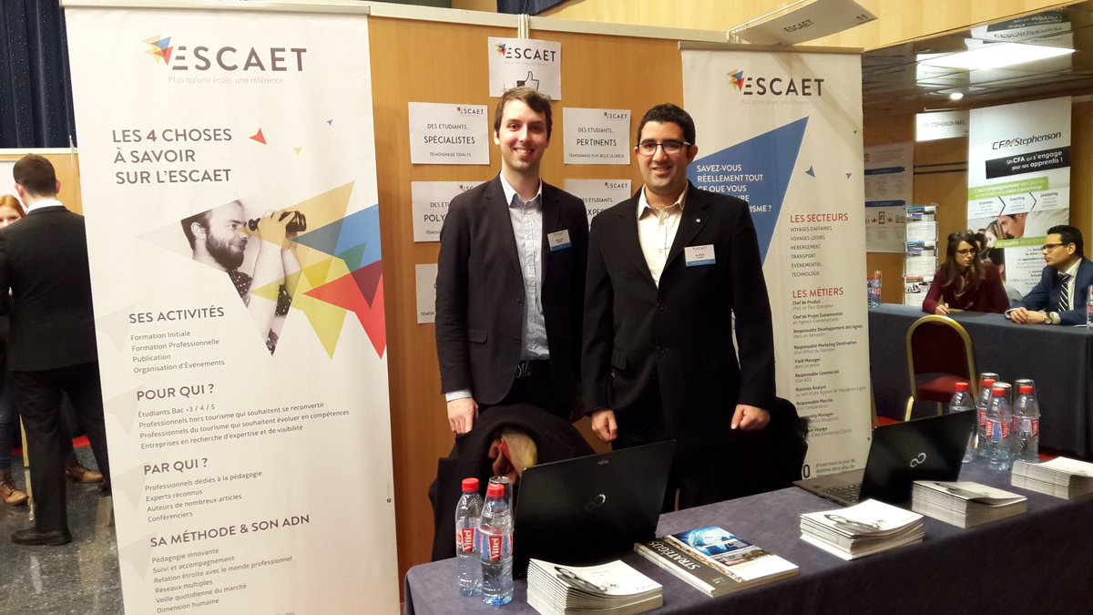 ESCAET's tweet photo. L'ESCAET vous donne rdv au Salon de l'Etudiant à Paris aujourd'hui jusqu'à 18h - stand n°11 ! https://t.co/np1znIfNK2