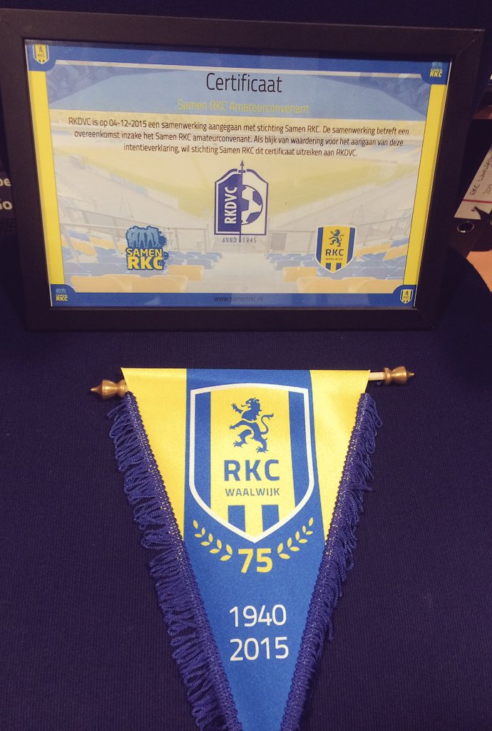 SamenRKC's tweet photo. Gisteren heeft de officiële aftrap van het Samen RKC #convenant plaatsgevonden #verbinding #krachtenbundeling https://t.co/HeSGMMZ9jI