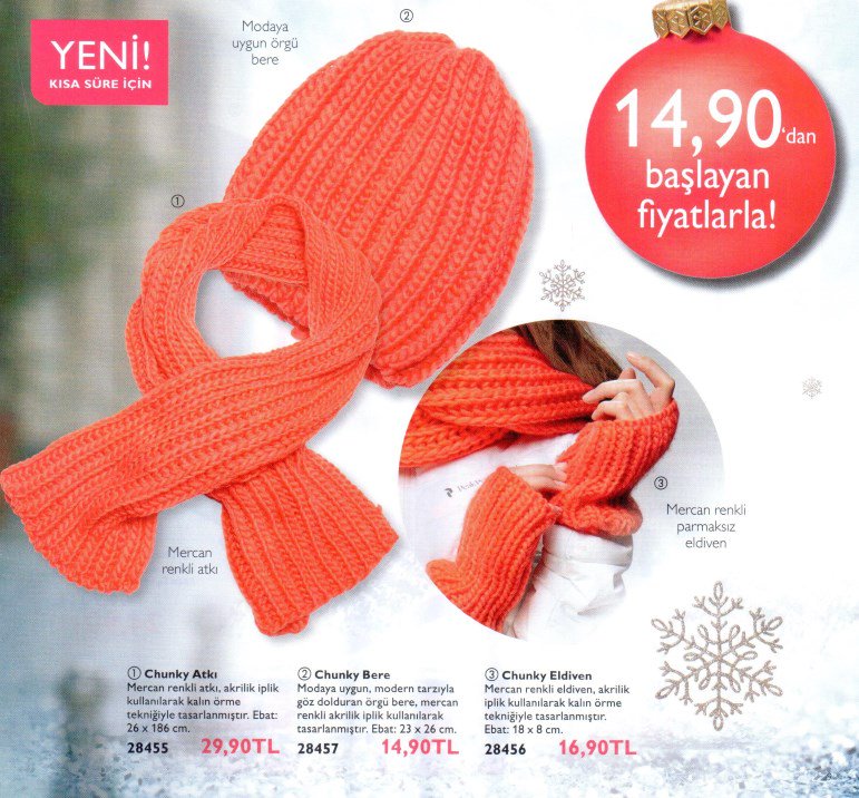 #oriflame Chunky atkı, bere ve eldiven indirimde!
oriuyelik.net/kampanya/chunk…