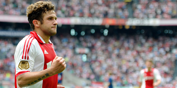 #AjaxKalender: Miralem Sulejmani is vandaag 27 jaar geworden! Van harte <a href="/MiralemS/">Miralem Sulejmani</a>!