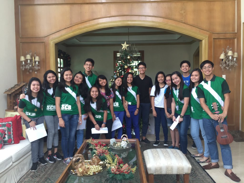 DLSLSCB's tweet photo. #SCBupdate:ICYMI The "Christmas Caroling" project for the benefit of the street children in Spinelli Retreat Center. https://t.co/WOzaOkjCMq