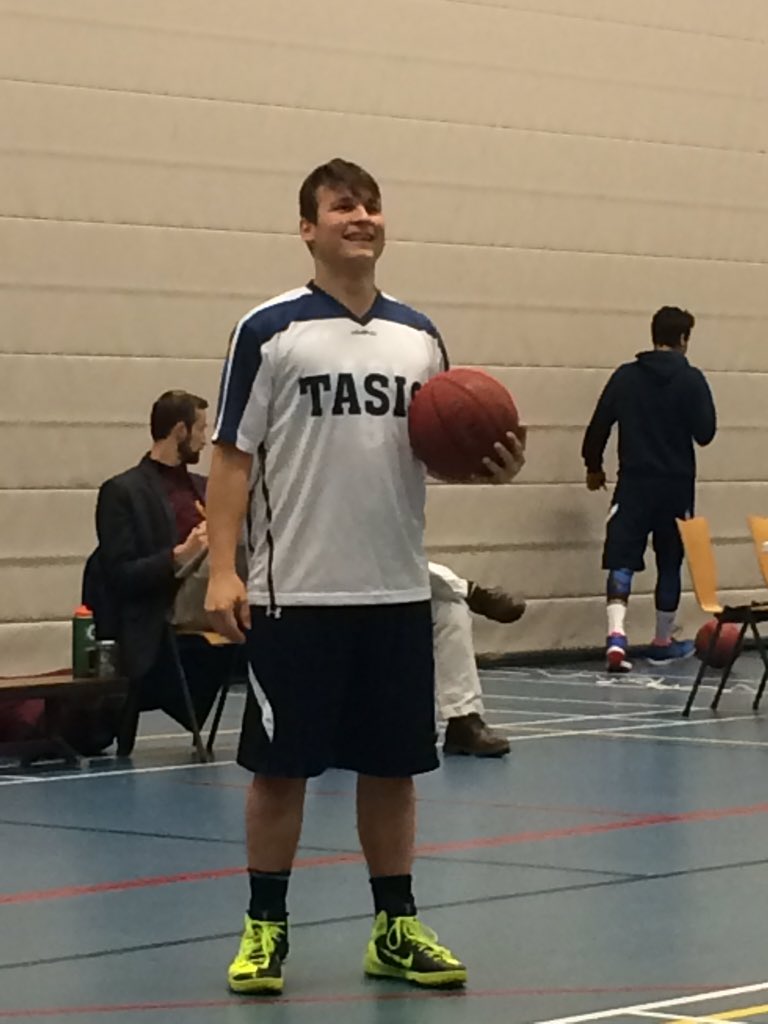 TASISBasketball's tweet photo. Warm up ready for Frankfurt https://t.co/XAEFCx2Nqe