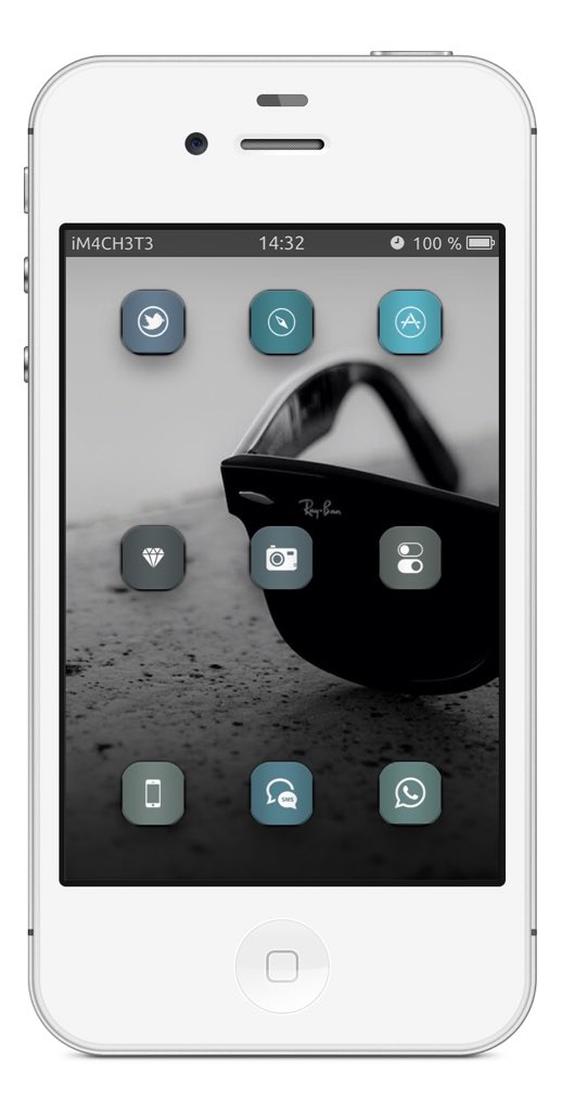 iM4CH3T3's tweet photo. #showyourhomescreen
#SimpleiOS by @KiksRocks
#Anemone
#Springtomize
#Boxy2
iPhone 4s on iOS 6.1.3
@BarryAllenHD https://t.co/s0M6CoU0Bw