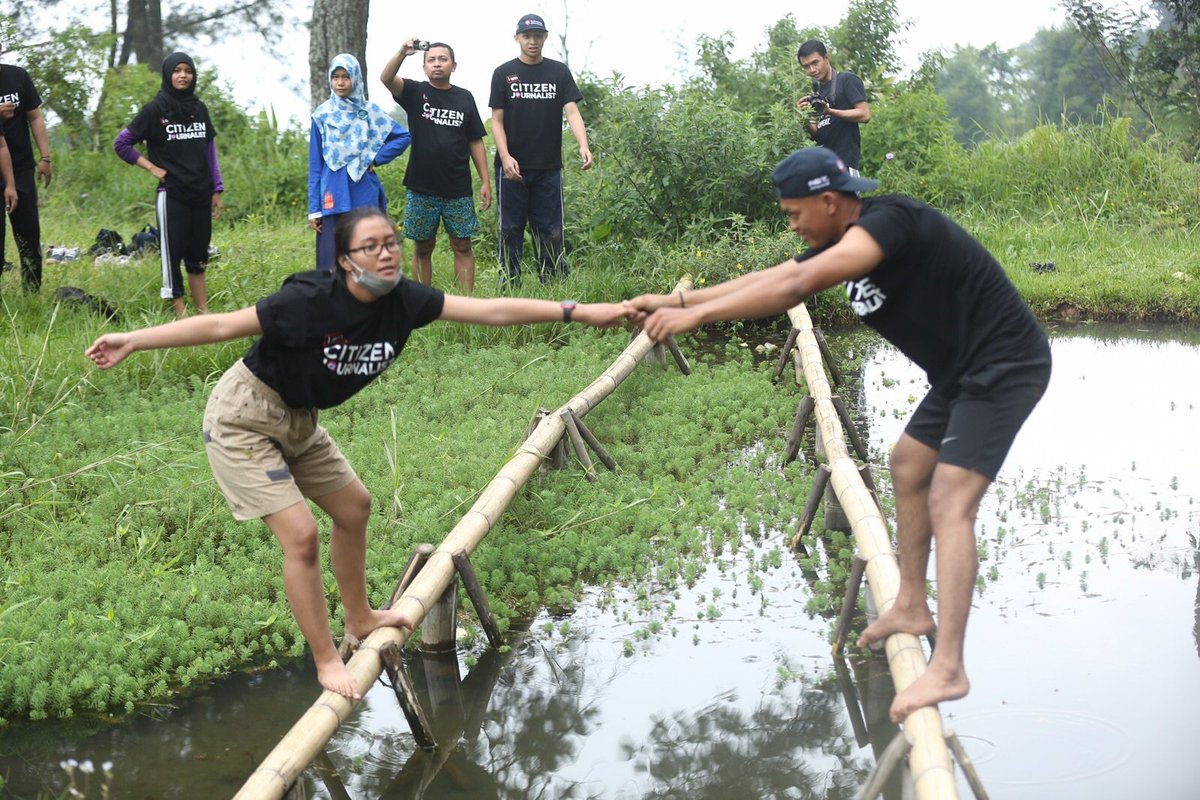 mdtvindonesia's tweet image. Masih dari keseruan para peserta @NET_CJ Camp 2.0 nih di Puncak Bogor.. #NETCJCAMP