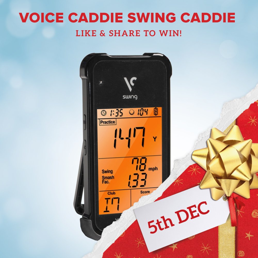 Day 5 of the Greaves #advent calendar! We have a Swing Voice caddie up for grabs! Share &amp; RT for a chance to #win