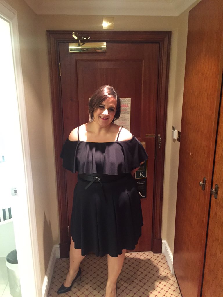 TPC_2015's tweet photo. Rocking another @SimplyBeUK @SimplyBeOxfdSt #jameelajamil dress at our Xmas do! #simplyloveit #TPC_2015 #thedress https://t.co/7yl7peTGzj