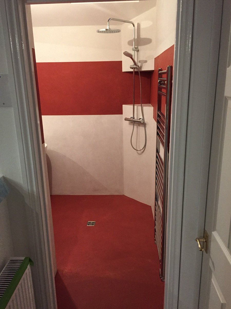 Bathroomcorner's tweet photo. Recently completed #bathroom in #bristol using @HardieBacker  board. #Design brief - simple, bold and different :) https://t.co/2THIIf5QpL