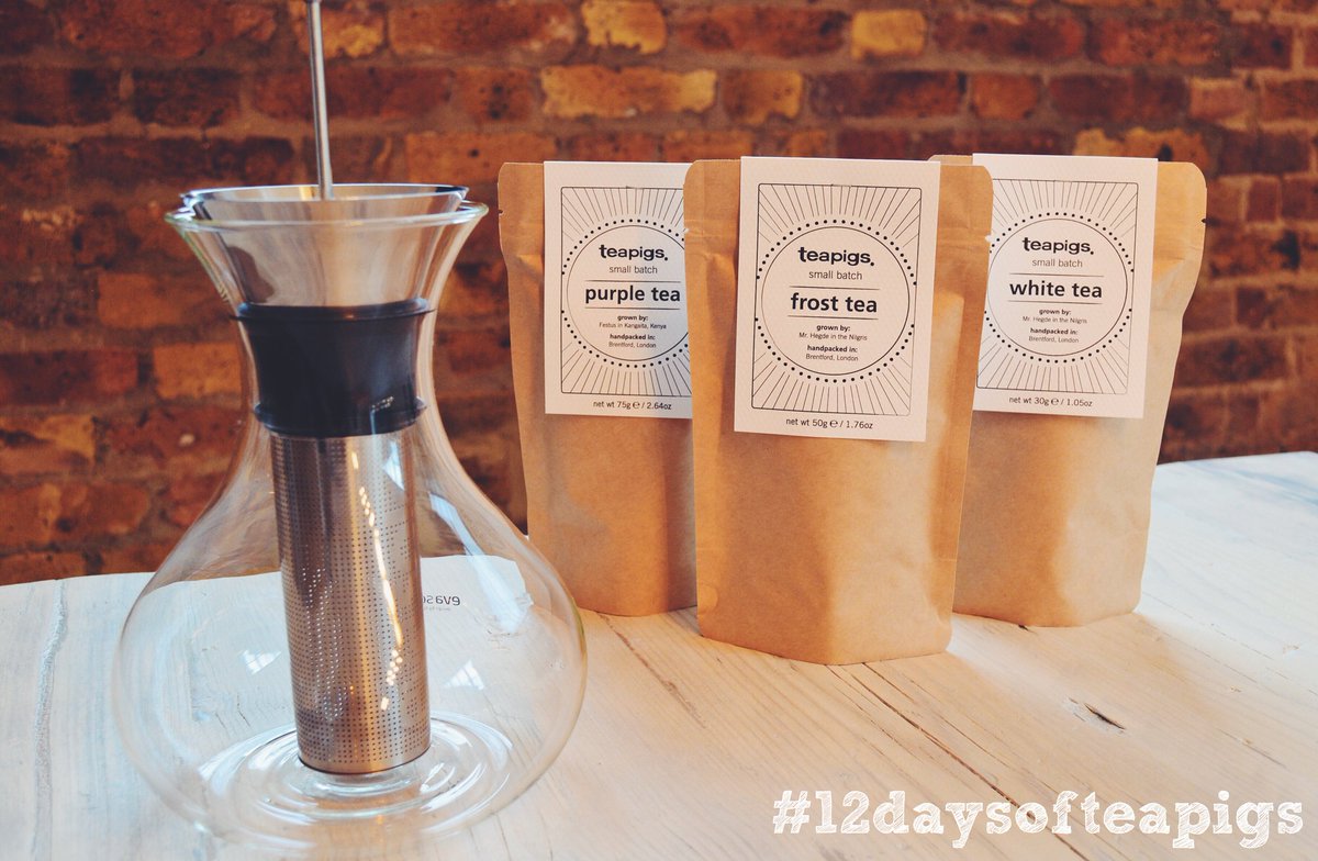 teapigs's tweet photo. Day 5 of #12daysofteapigs is upon us! Win yourself an eva solo tea maker plus our 3 limited edition teas! RT by 6pm https://t.co/qCWe6HePdn