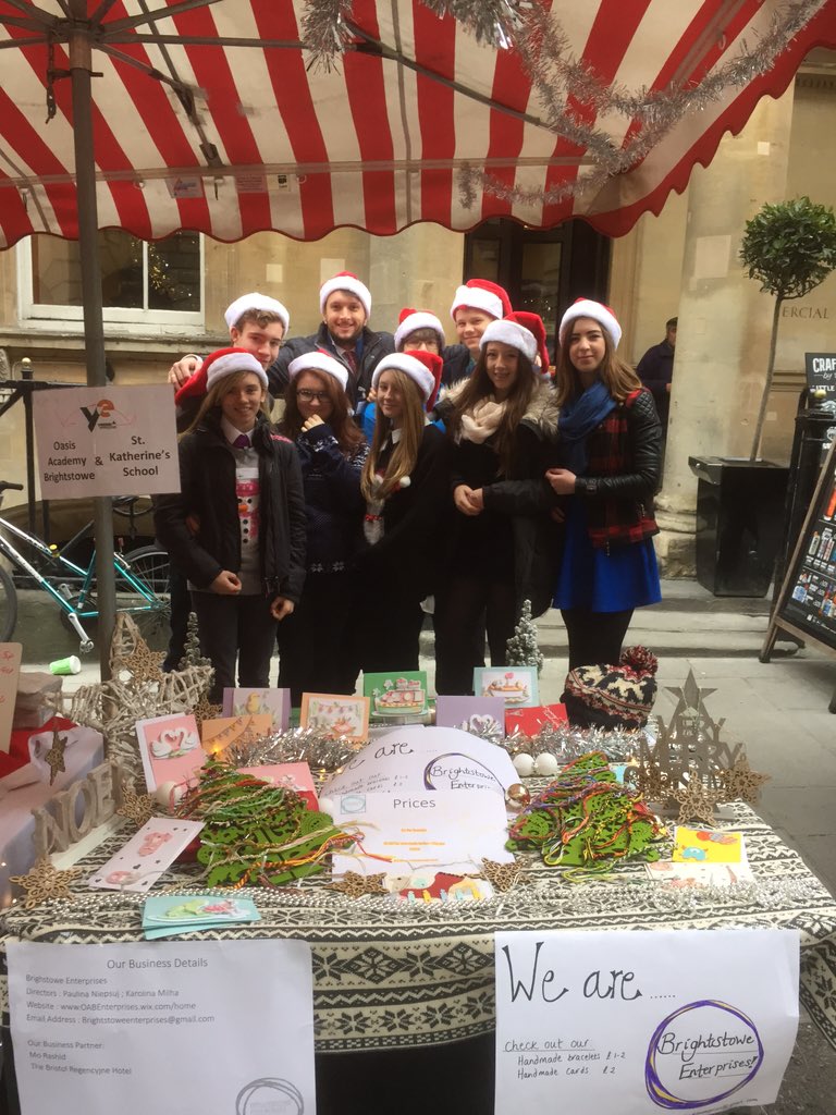 AlisonEynon's tweet photo. @OABrightstowe Our first Young Enterprise event @stnicksmarket #employability #celebrateoab #proud #givingupsaturday https://t.co/6qwrHNyLzy