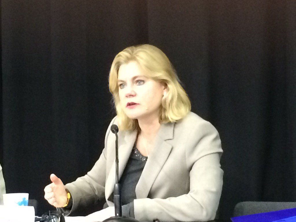 a_laperriere's tweet photo. DFID Secretary of State: data matters for impact in nutrition, health.  Support GODAN https://t.co/lnQXXhxfJh