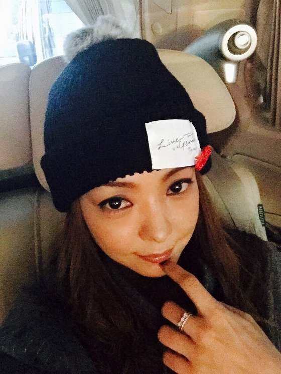 moussy - 安室奈美恵 ニット帽 ニット帽 安室ちゃんのグッズ