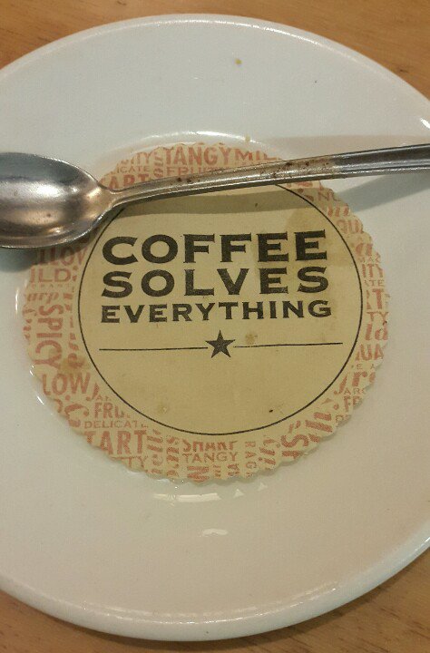 CliffBecker8's tweet photo. if I ever "disappear".... those who know me, will know where to find me! #coffee #MuggBean https://t.co/WYoT18PjDm