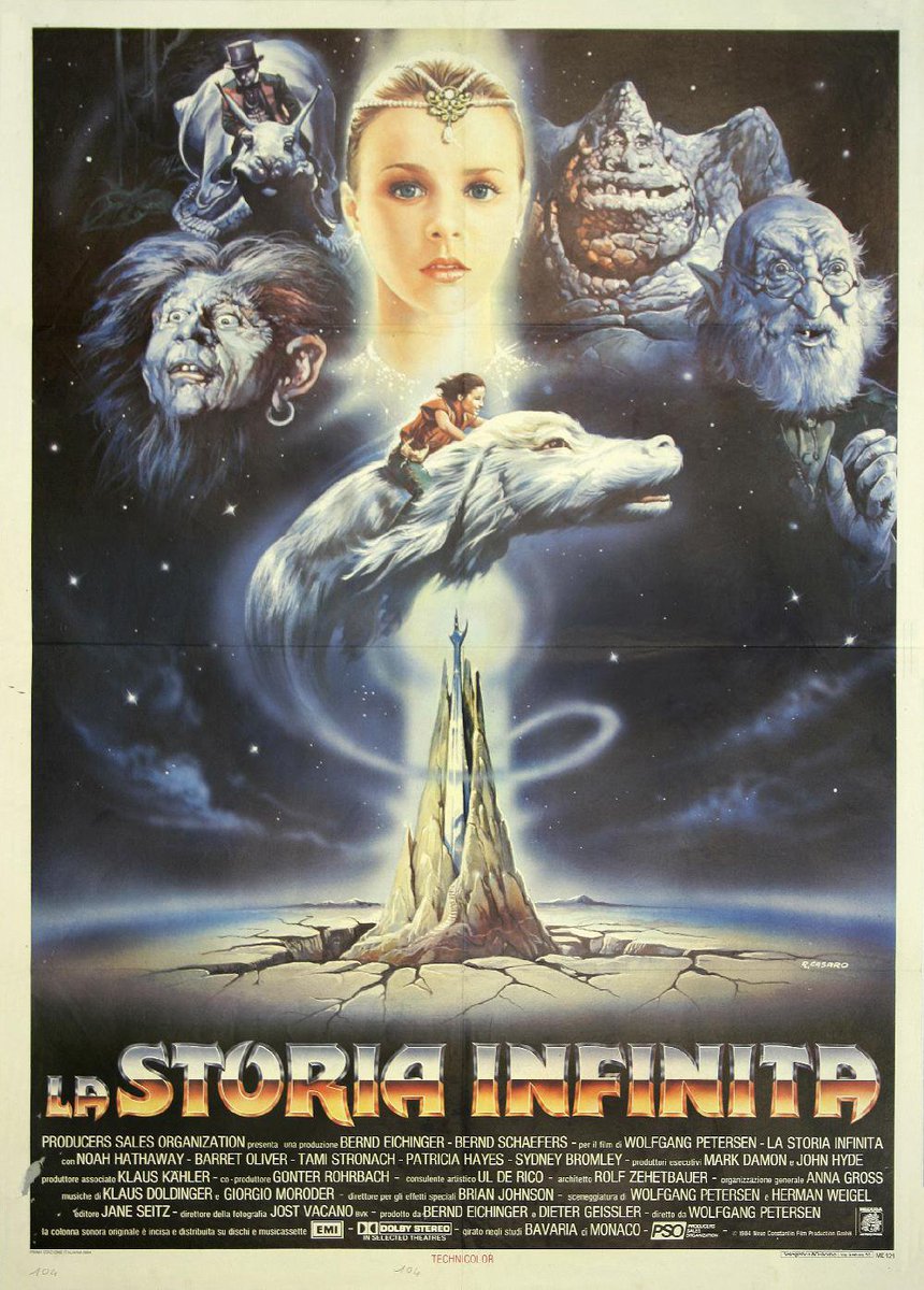 LuccaCandG's tweet photo. Il 6 dicembre del 1984 un altro classico usciva nelle sale: "La Storia Infinita". Regia di Wolfgang Petersen. https://t.co/lHdr2asAtO