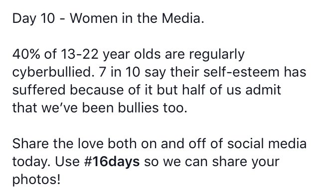 16 Days of Activism tweet media