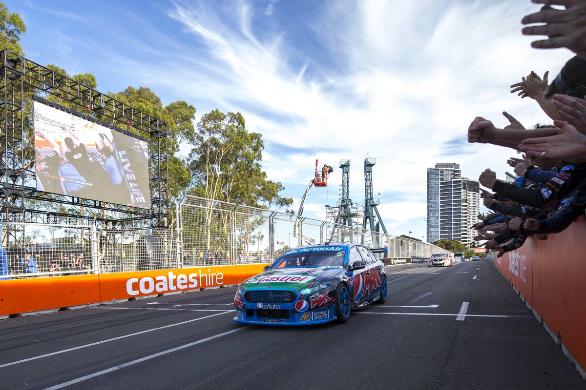 autosport's tweet photo. Mark Winterbottom wins his and Prodrive's first V8 Supercars championship https://t.co/wJaKMON5wF https://t.co/mIgpDNt5bR