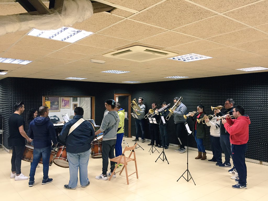amarguralorca's tweet photo. Mañana de ensayo para la grabación de nuestra marcha en Origen 3 @OrionSymphony  @AgustinCastroRo @JorgeAguilaO https://t.co/b8MwvoWYb6
