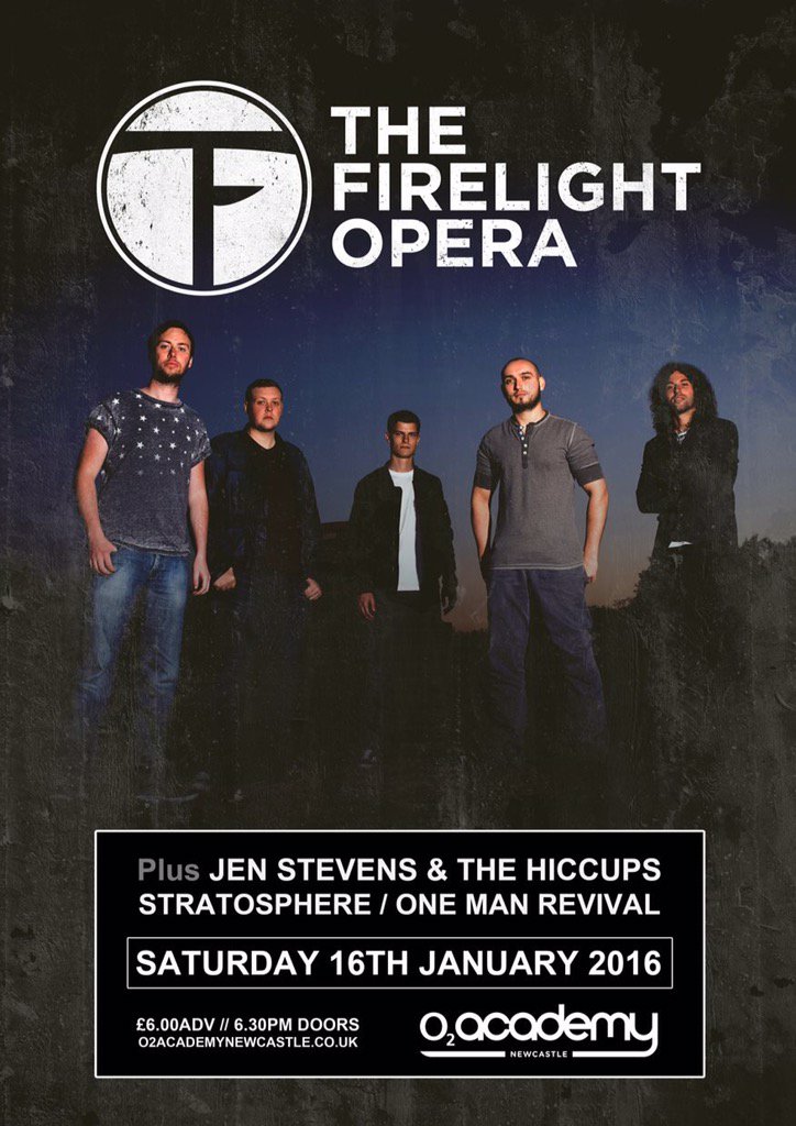 FirelightOpera's tweet photo. Tickets are selling fast for this one! Get yours from any band member or @o2academynewc https://t.co/hjtbtdL1Xn