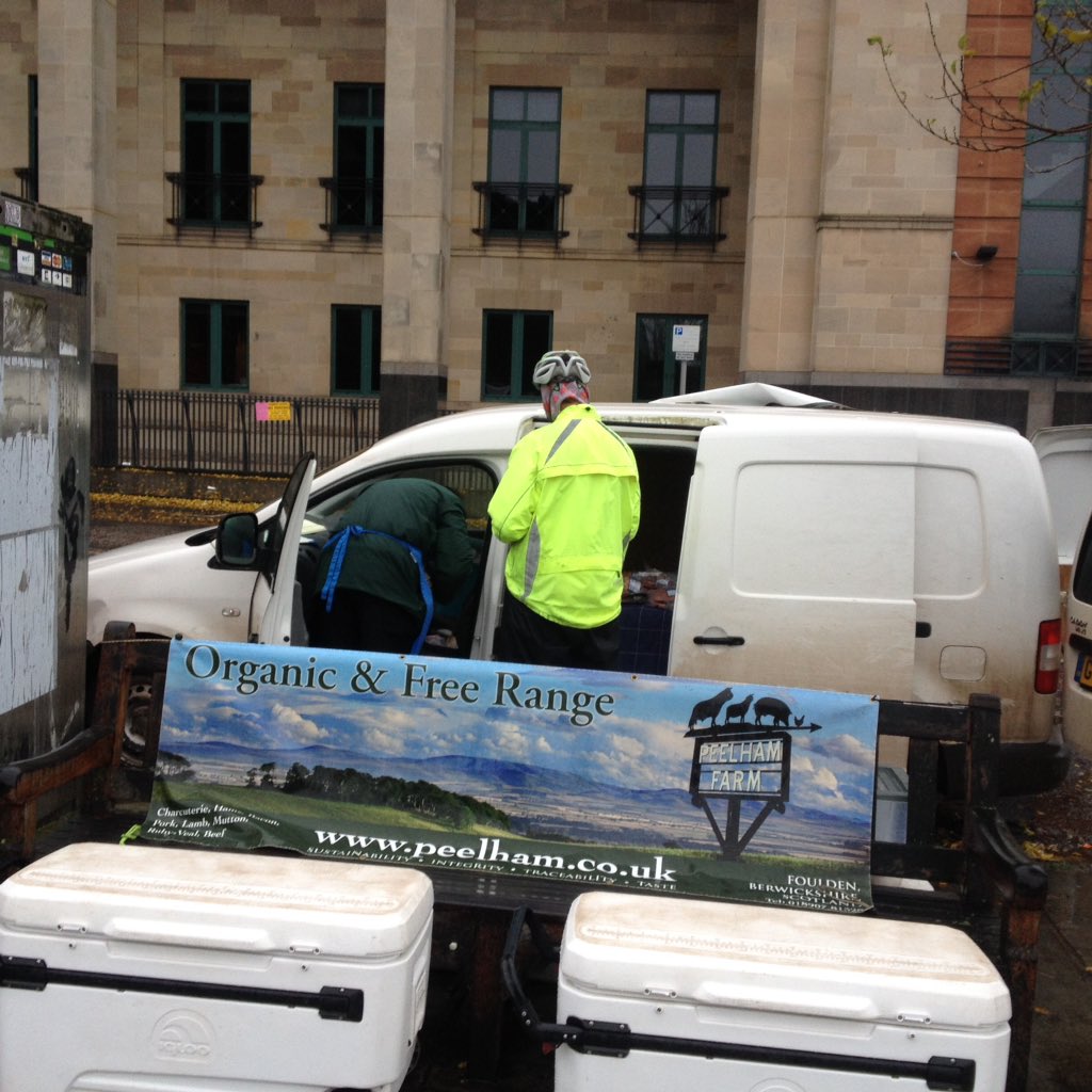 PeelhamFarm's tweet photo. @EdFarmersMarket #bloodyminded #meatquest ! https://t.co/AFrnaPYuVt