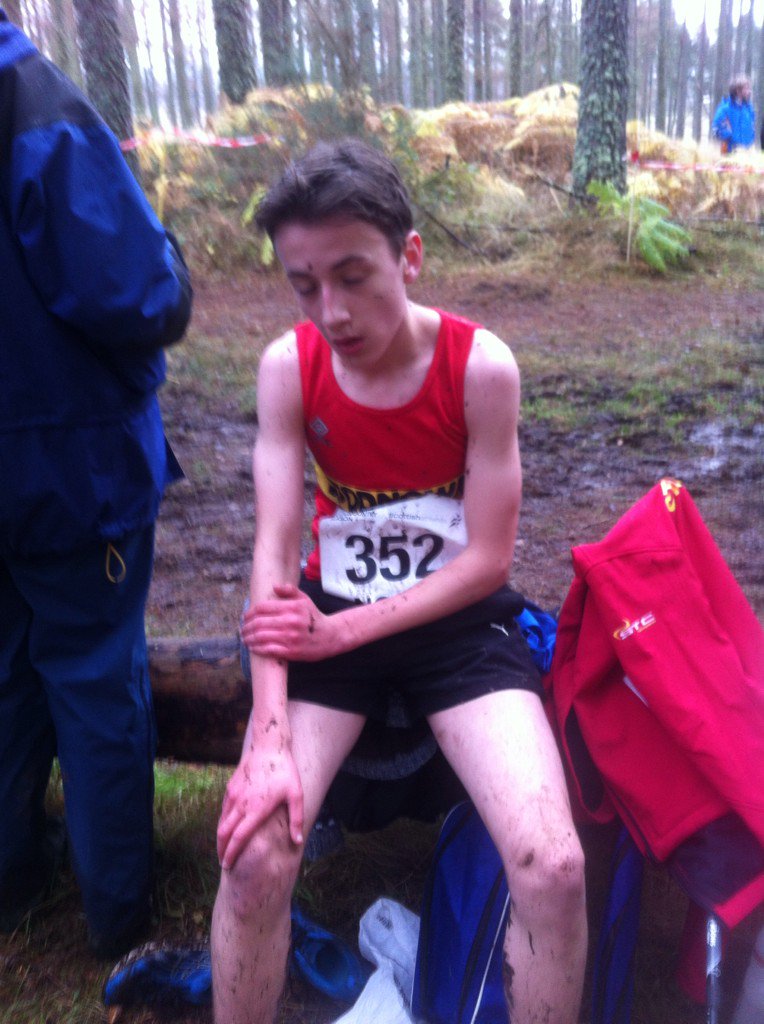 BRONZE for David Morrison!!!
<a href="/scotathletics/">scottishathletics</a> #lindsaysxc #salnorth2015