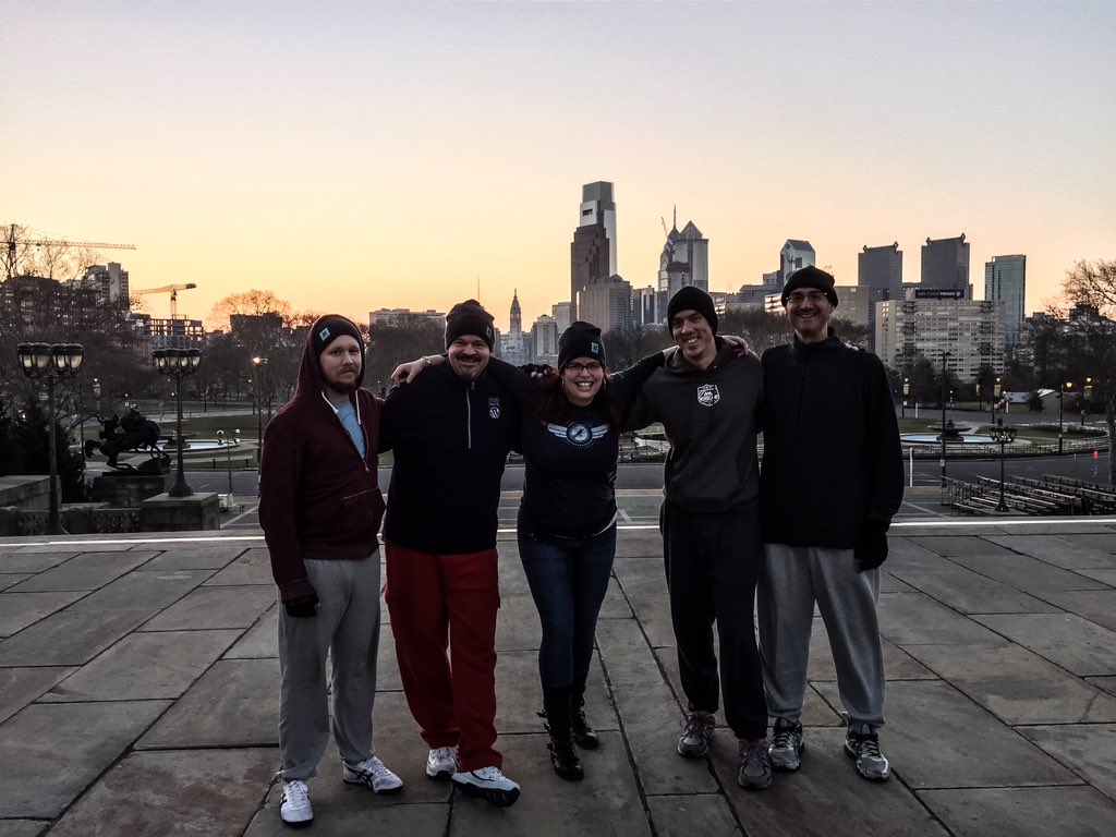 foundartphotog's tweet photo. Victory! At Philly #victorysteps @heyadamsilver @bigactual @mrkylemaurer @JoelWorsham #wcus #sunrise https://t.co/M4fweb1WZ4