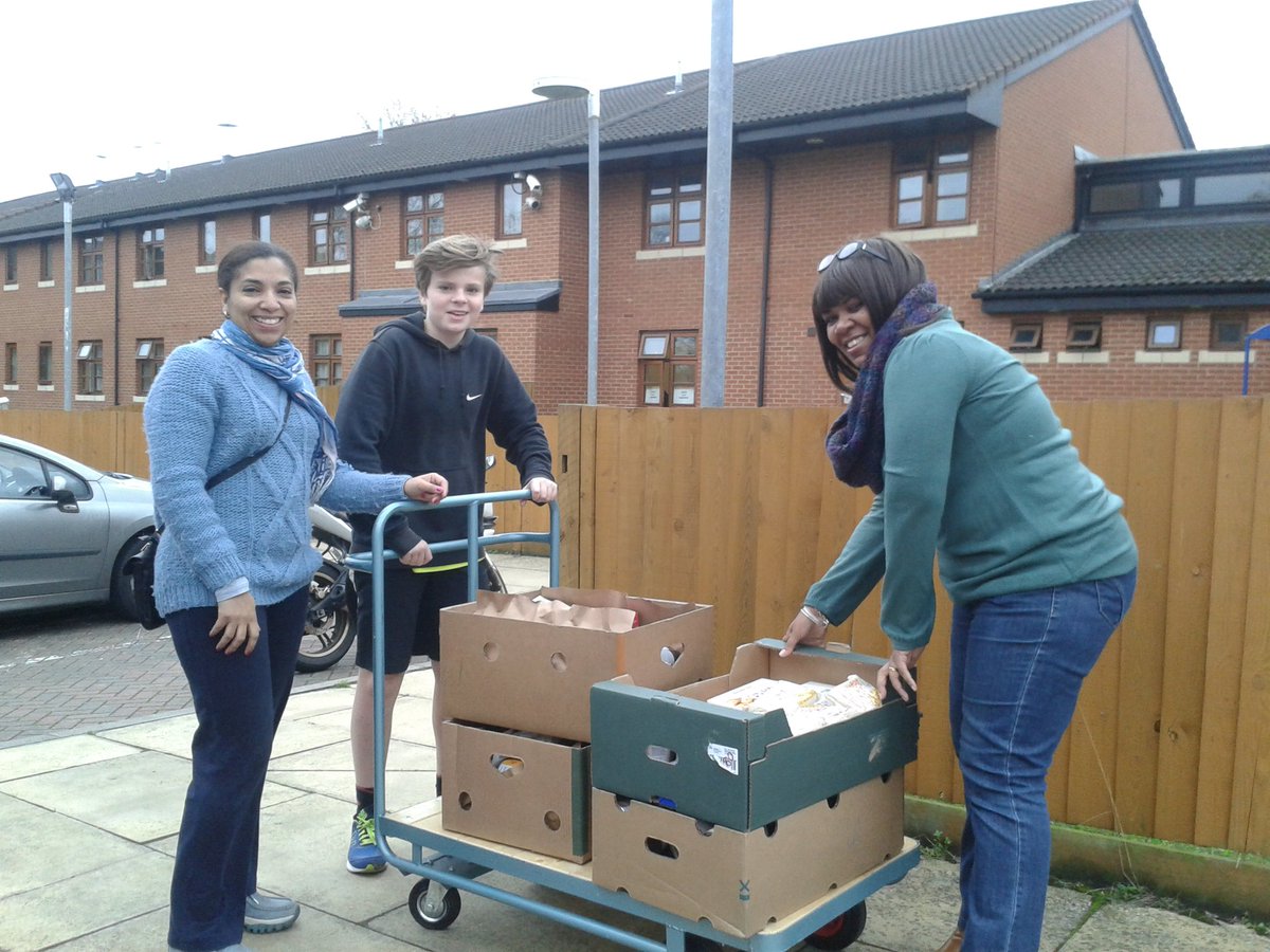 Helping to sort donations for #Ealing #foodbank from <a href="/Tesco/">Tesco</a> collections.  Buy 1 extra item to give #everycanhelps