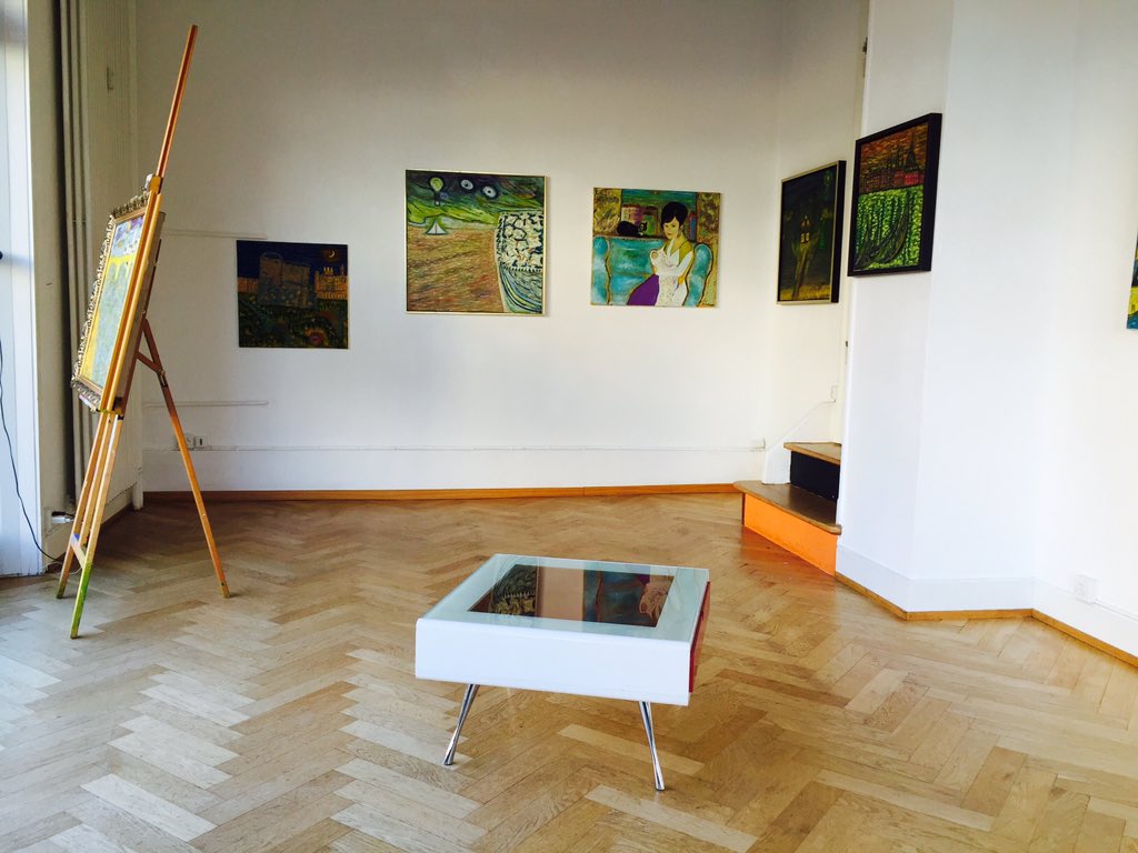 pausenplatz's tweet photo. Heute um 17h!Vernissage Ilgar Khalilov!Wir freuen uns auf euch! https://t.co/lmff2VEpas