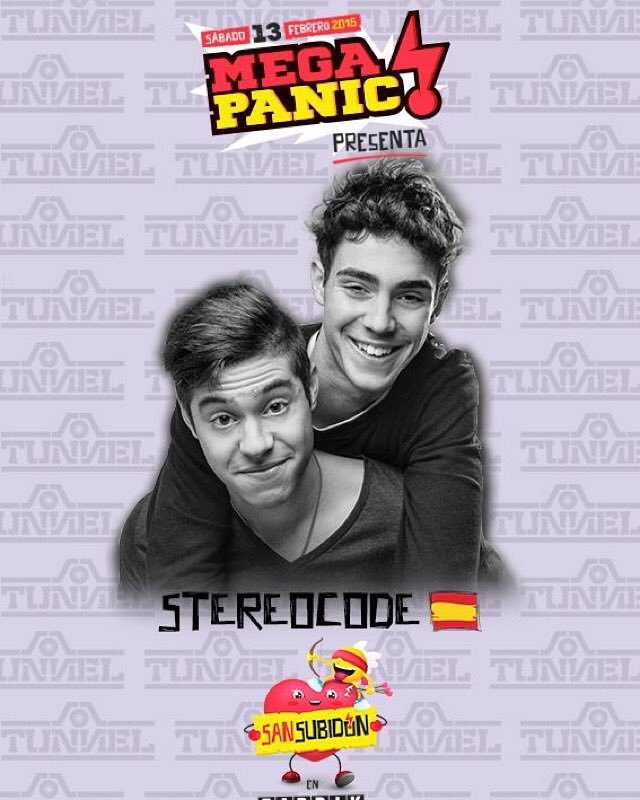 ¡ATENCIÓN! Desde la zona de TUnnel: llegan Stereocode! Ultimas entradas en sansubidon.com #felizsansubidon
