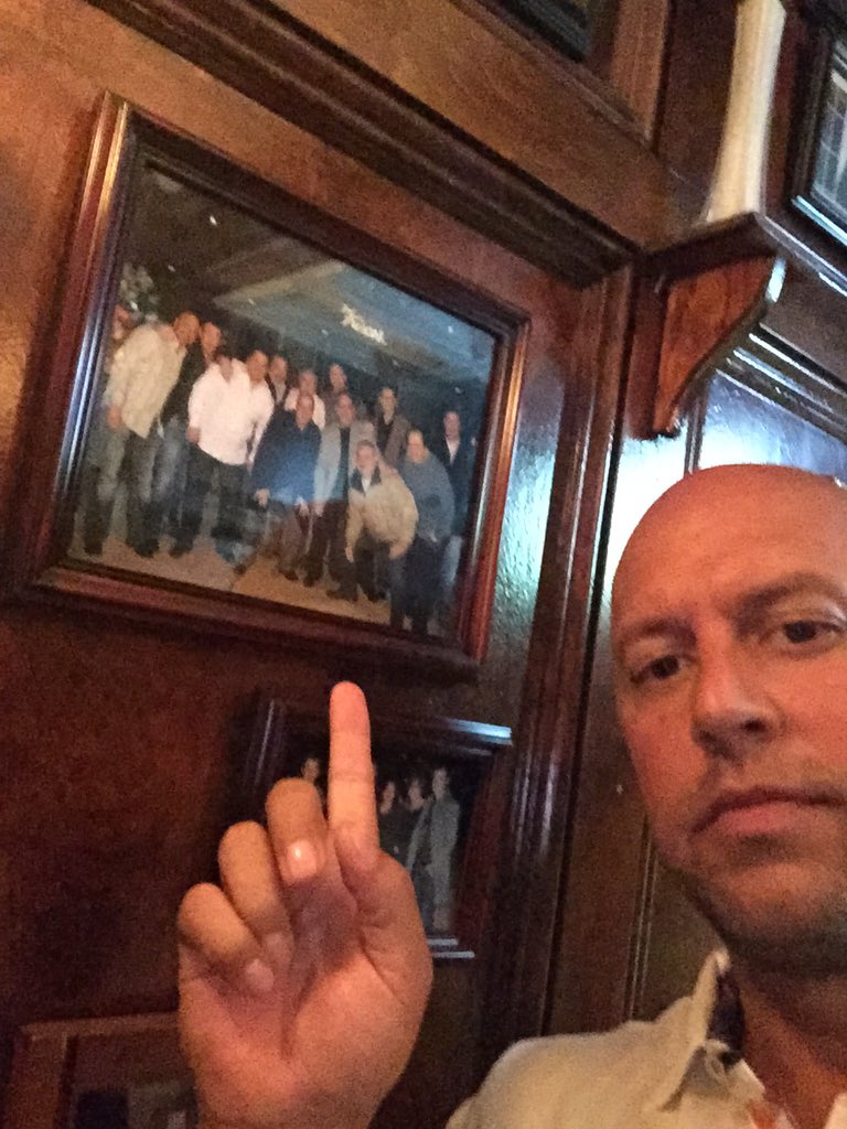 If your even lucky enough to get into #Augustino's but are you lucky enough to make the wall of Fame. #HOBOKEN