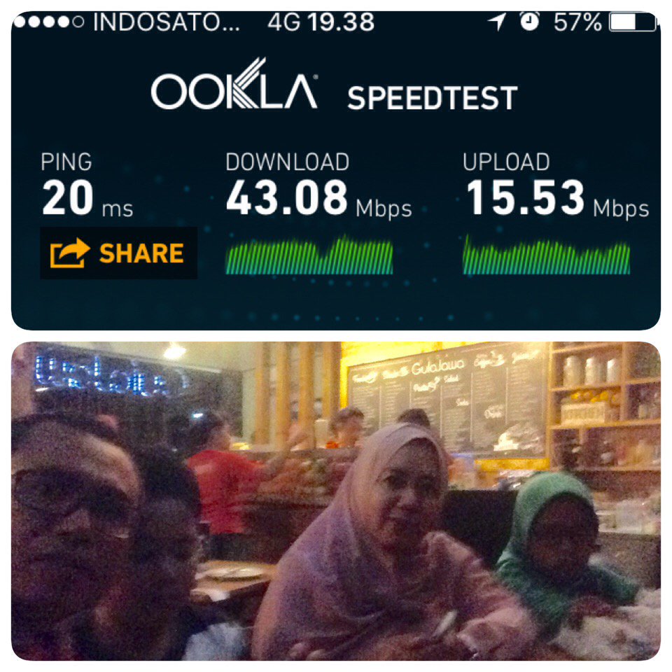 ghwin's tweet photo. Nikmati sinyal 4Gplus sambil tunggu pesanan di Kedai Gula Jawa Smg
@IndosatOoredoo
#IndonesiaDigitalNation
#goCWJ https://t.co/p1itYOSwCL
