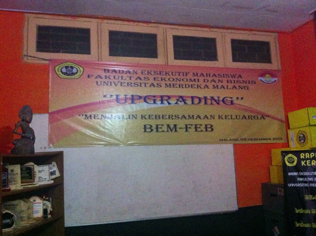 Upgrading BEM-F 2015/2016. Semoga harapan kedepan di periode kabinet tahun 2015/2016 semakin baik 👍👊✌️