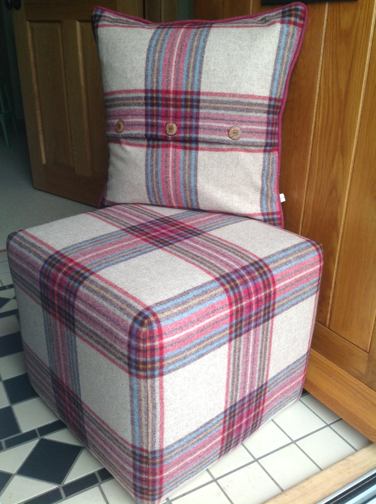 shutterblue's tweet photo. Beautiful #cube and #cushion in @AbrahamMoonSons fabric now available from #shutterblue #home #interiors #bespoke https://t.co/ykBgD98OQg