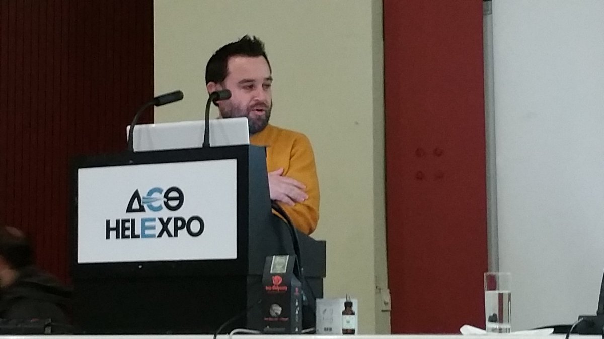 Ο Παναγιώτης @Bagatzounis μοιράζεται την εμπειρία του απο την <a href="/anugacologne/">anuga</a> στο #EaffeSeminarThessaloniki2015