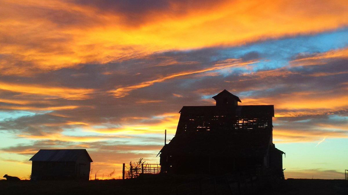 SherryWegner55's tweet photo. Iowa sunset https://t.co/TfS6np08FD