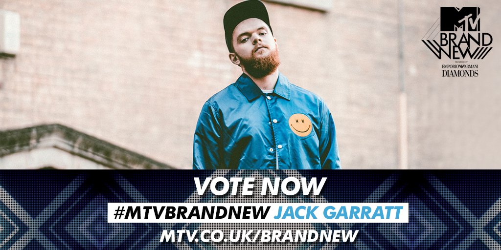 Vote for @JackGarratt using #MTVBrandNew Jack Garratt or RT this! mtvne.ws/BxcWd9