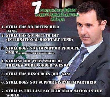Fabrico5's tweet photo. WHATS UP WITH #SYRIA THANK YOU #RUSSIA FOR DEFENDING #ASSAD! #US IS TOTALLY CONTROLLED BY #NGGC https://t.co/pj2547u7Lh