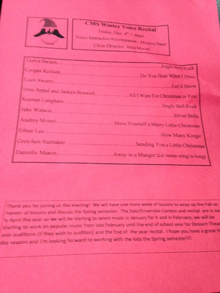 kris_lilley's tweet image. #cmscolts sang wonderfully #coltchat