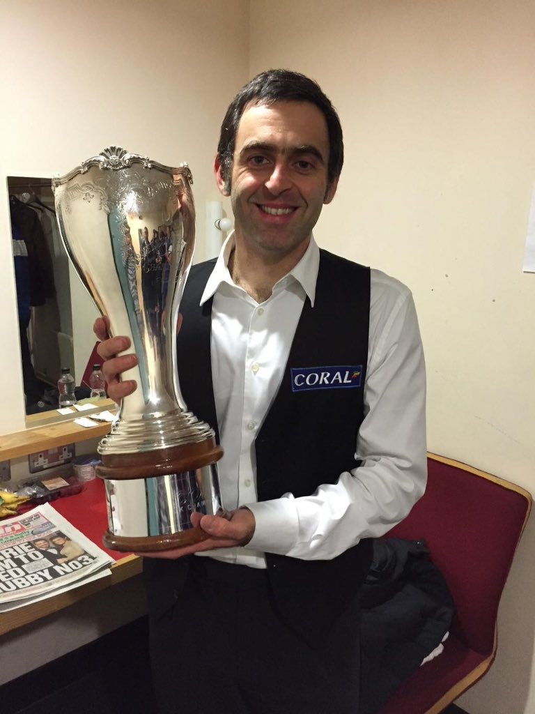 Happy Birthday to the Rocket Ronnie O\Sullivan. The legend turns 40 today!   