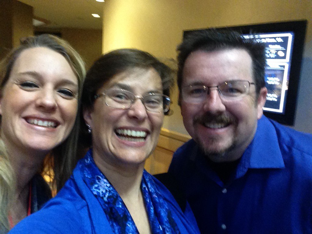 #ess15 Getting to hang with #inspiringeducators! @alicekeeler @techmaverick