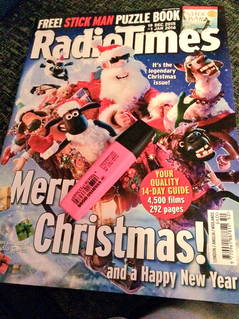 Mission accomplished @RadioTimes . #ChristmasBegins #RadioTimes