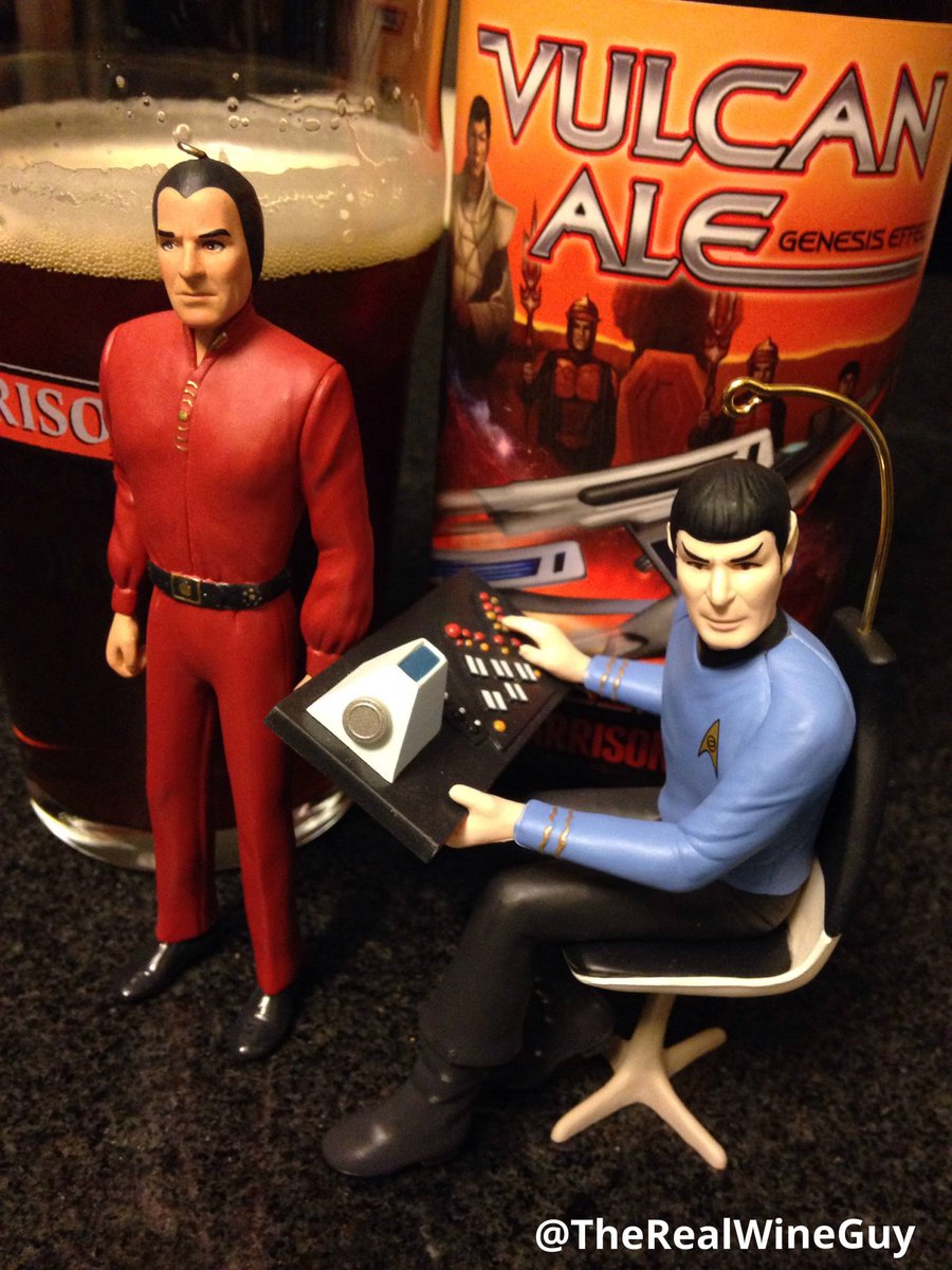 TheRealWineGuy's tweet photo. @GarrisonBrewing @VulcanAle #GenesisEffect #RedSessionIPA @theNSLC https://t.co/SWozxLhWVz #Spock & #Khan @StarTrek https://t.co/BwrwOPZRzG
