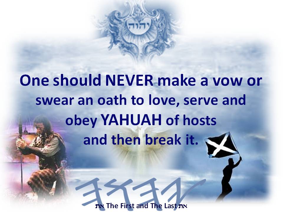 Hear The Word of #YAHUAH of hosts the MightyOne of Tsiyon
#whodoyouprayto #NationalCovenant #Scotland #Judah #Curses