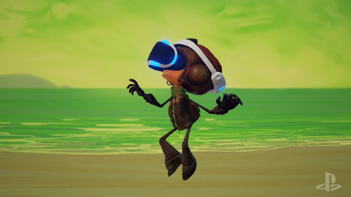 Zamaplays's tweet photo. Psychonauts para #playstatioVR #PlaystationExperience https://t.co/GKlKqUhWXY