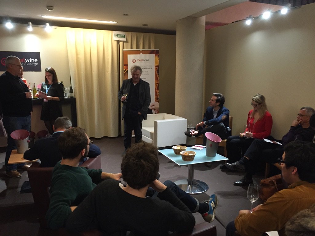 Le maître du #chardonnay Jean Marie Guffens <a href="/GuffensWine/">Guffens</a> en private session dans le lounge <a href="/iDealwine/">iDealwine | FR 🇫🇷</a> #grandtasting