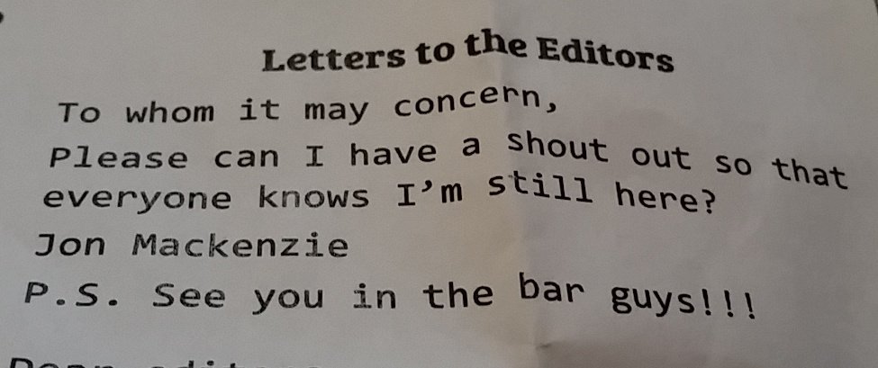 Jon_Mackenzie's tweet photo. Declaration of war from @AbiBleach ? https://t.co/q6Wi6fRLQW