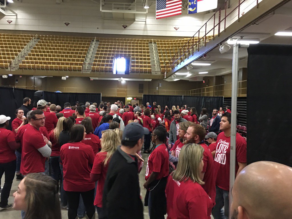 <a href="/biltmore/">Biltmore Church</a> Christmas Love Loud at US Cellular Ctr! #biggivewnc #ilovemychurch #avl