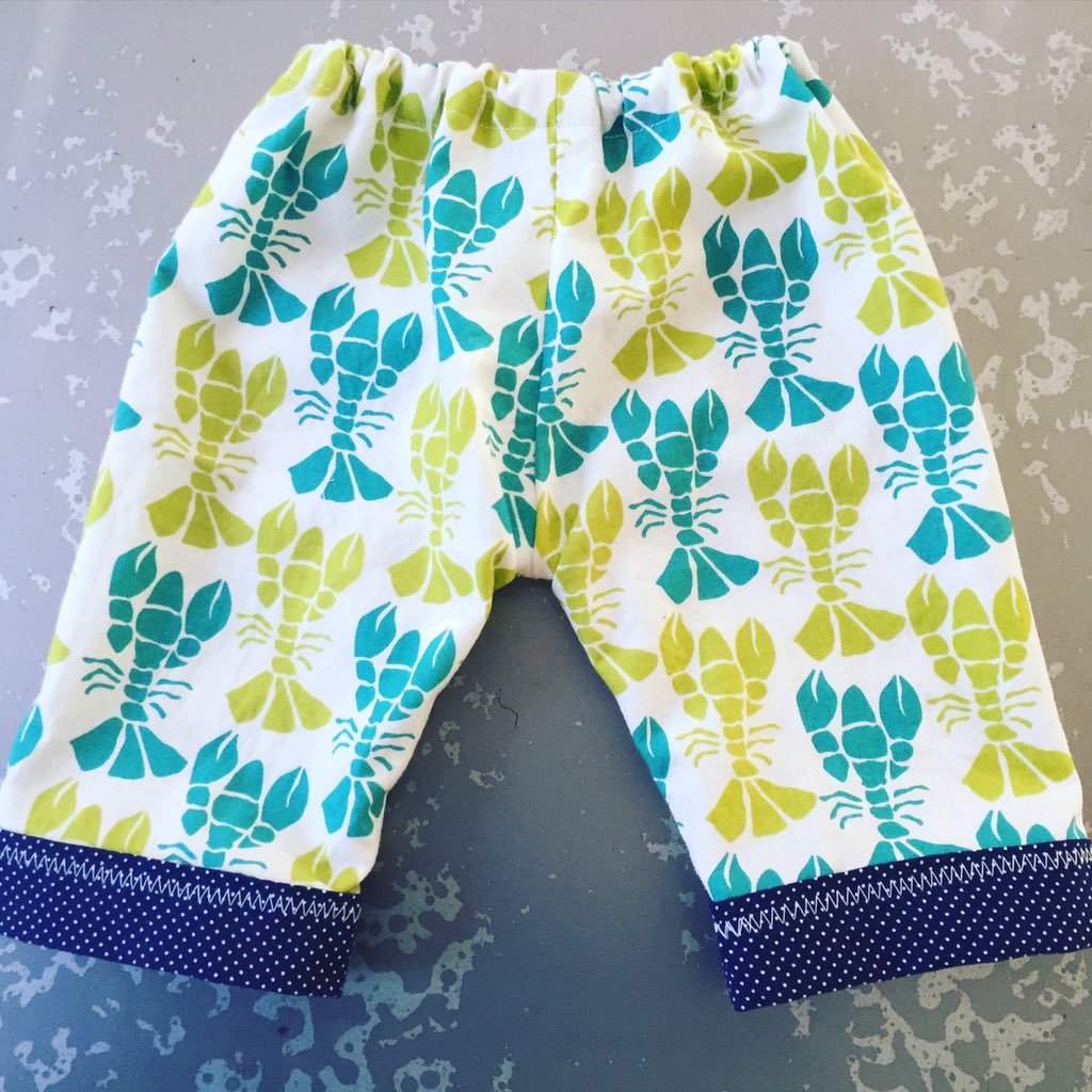 ToddleSmocks's tweet photo. Baby lobster pants up on the site &amp; sold in a day! #toddlesmocks #babybuns #maineteam #madeinmaine #mainemade #etsy https://t.co/LBPScC1YyK