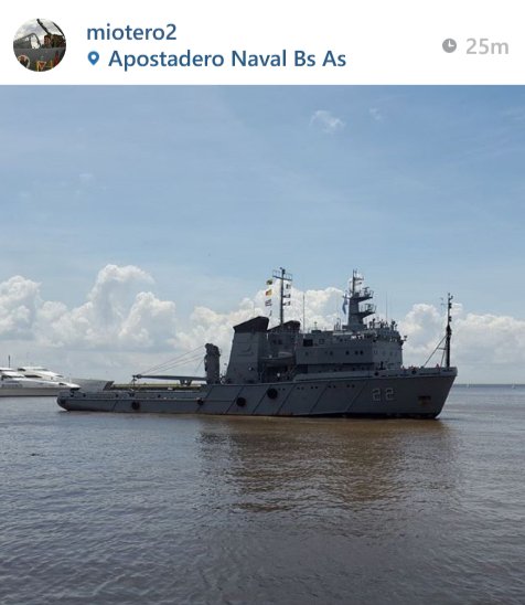 Están arribando los 4 buques tipo Supply AHV Clase “Neftegaz” de origen ruso para la Armada (foto: Martín Otero)
