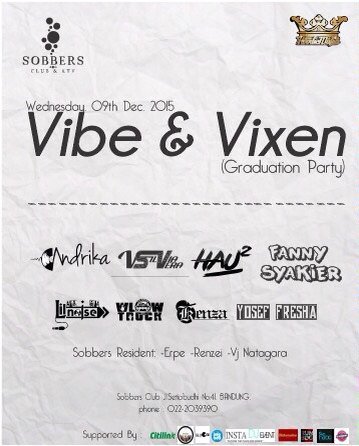 @AndadhariePrana 09th Dec "VIBE&amp;VIXEN " at <a href="/SOBBERSCLUB/">SOBBERS CLUB & KTV</a>  w/ <a href="/andrikaDopeD/">Andrika</a> @veraasilviaa <a href="/HalooOfficial/">Haloo Management</a> and more!